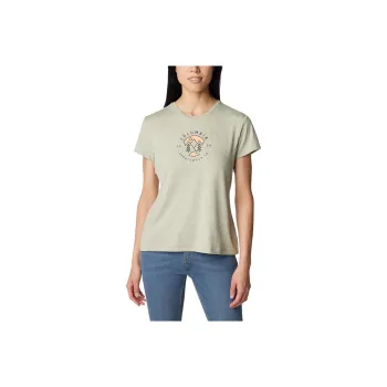 Columbia Sloan Ridge Regular T Shirt Women's Green