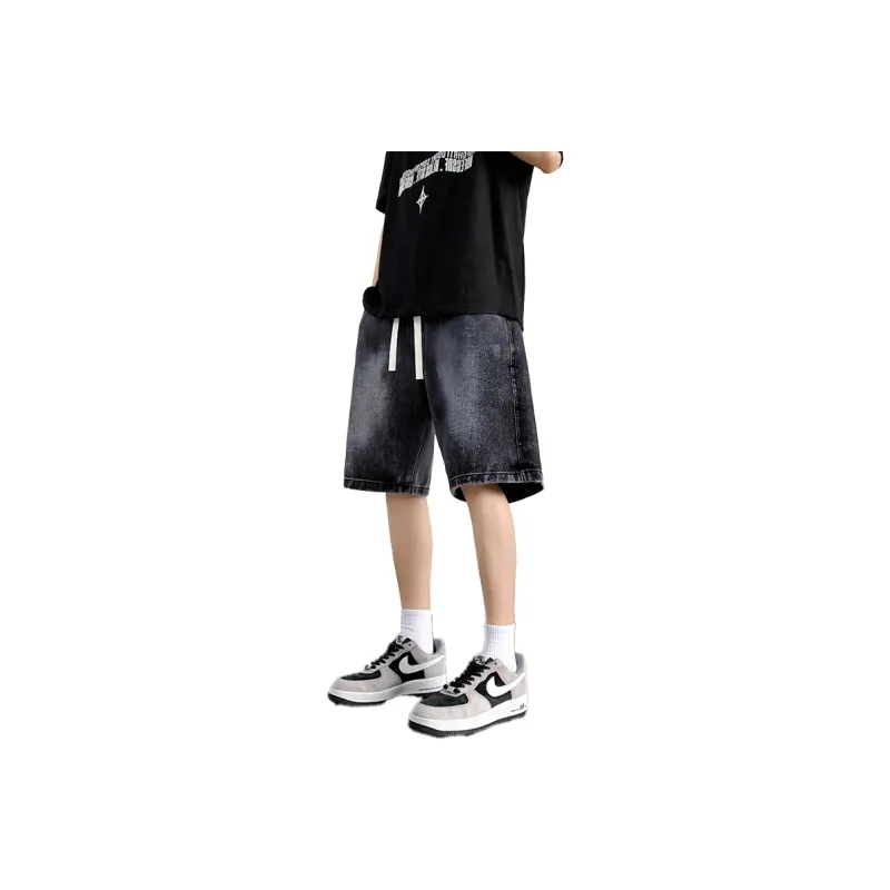 SAME FLOW Denim Shorts Unisex-6