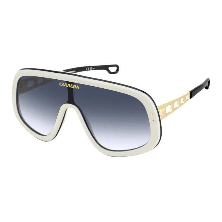 CARRERA Acetate Metal Irregular Shape Sunglasses Men's Gold-0
