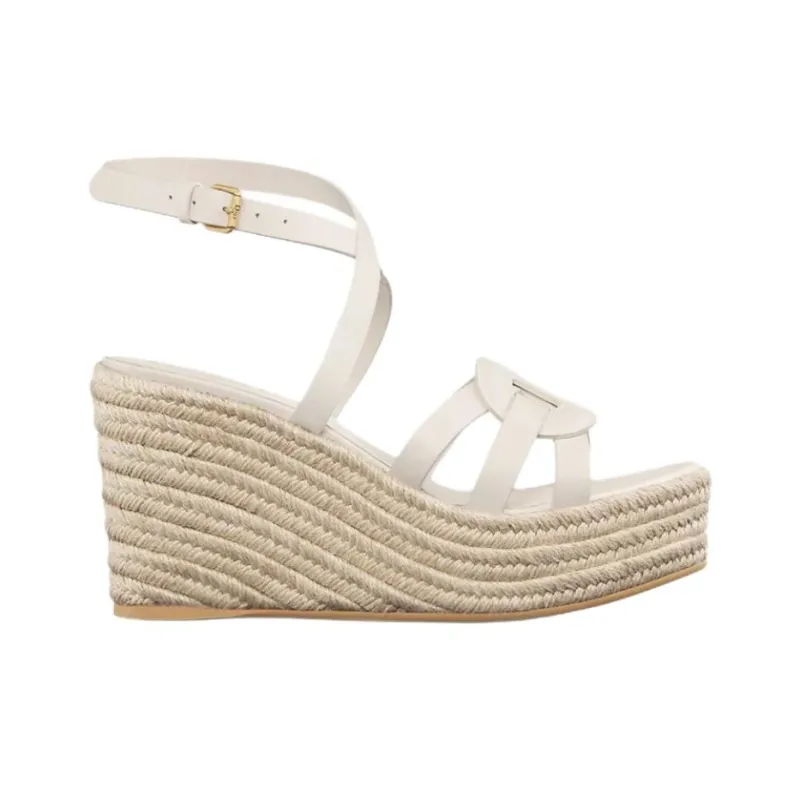 DIOR D Club One Strap Sandals 9.5cm Women's White-1