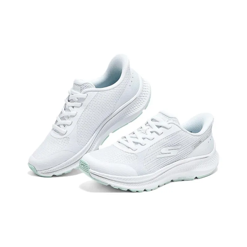 Skechers Women's GO Series Cushioning Support Low Top Casual Shoes Women's White-2