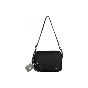 New Balance Fabric Crossbody Bag, Shoulder Bag Unisex Black