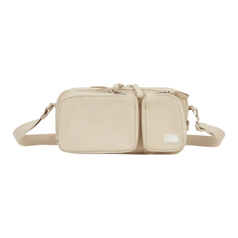 THE NORTH FACE Nylon Shoulder Bag, Crossbody Bag Men's Light Beige-0