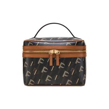 PECO PVC Toiletry Bag Regular Unisex Brown