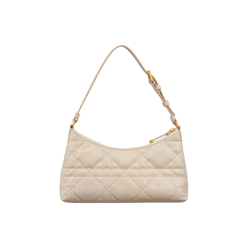 DIOR Miss Caro Sheepskin Shoulder Bag Mini Women's Light Ivory-2