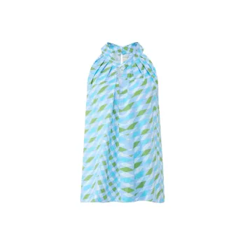 Diane Von Furstenberg SS25 Shirt Women's Blue