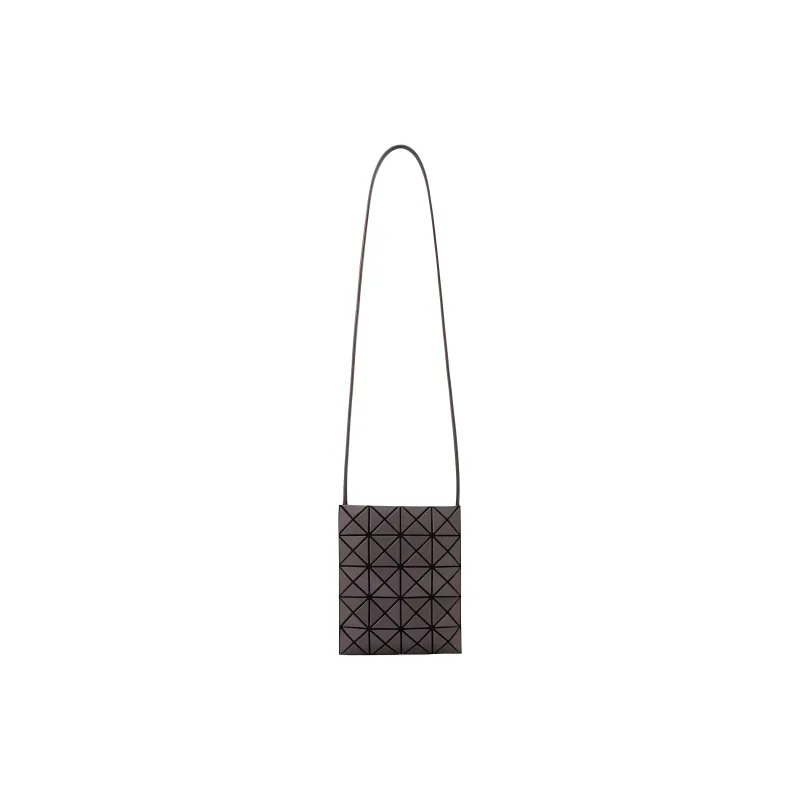 ISSEY MIYAKE Prism Polyvinyl Chloride Crossbody Bag Shoulder Bag Women's Charcoal Gray-0