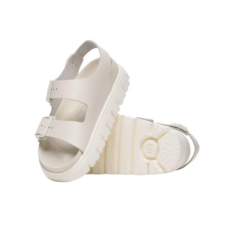 Birkenstock Milano Chunky One Strap Sandals Women's Beige-4
