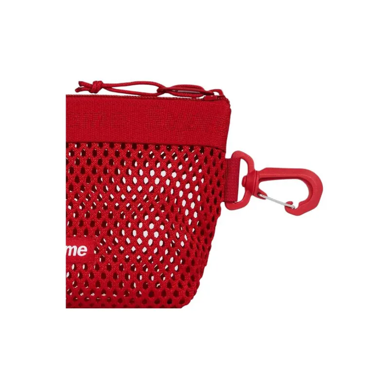 Supreme Polyester Clutch Mini Unisex Red-3