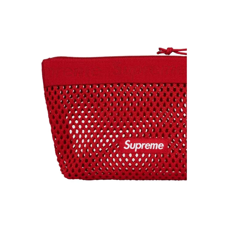Supreme Polyester Clutch Mini Unisex Red-2