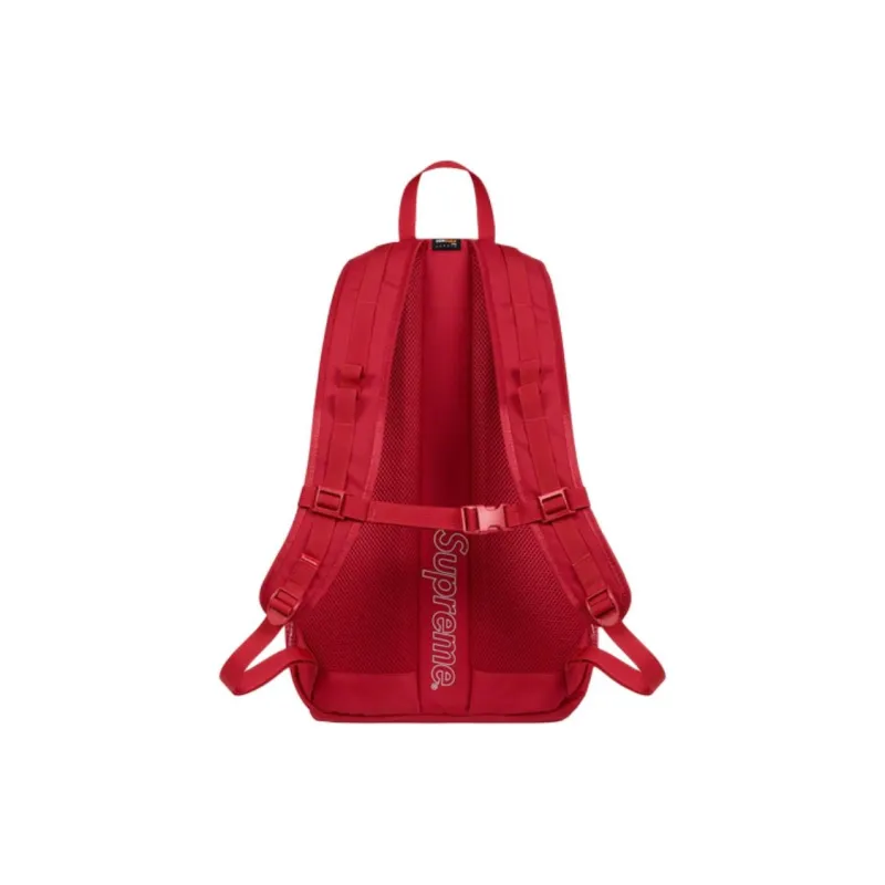 Supreme Polyester Backpack Regular Unisex Red-2