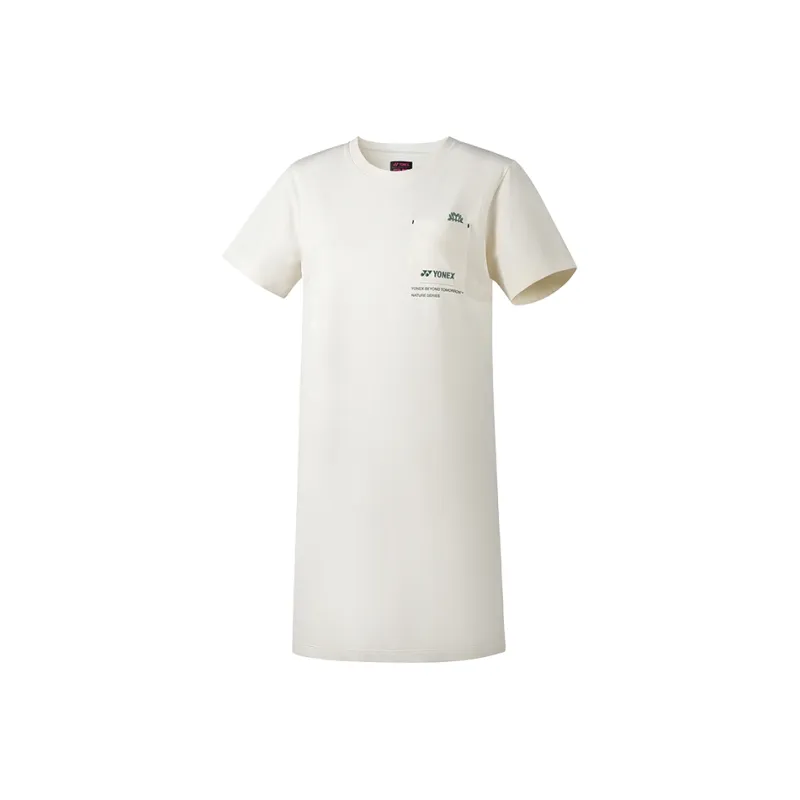 YONEX Natural And Environmentally Friendly Series Short Sleeved Dress Women's-1