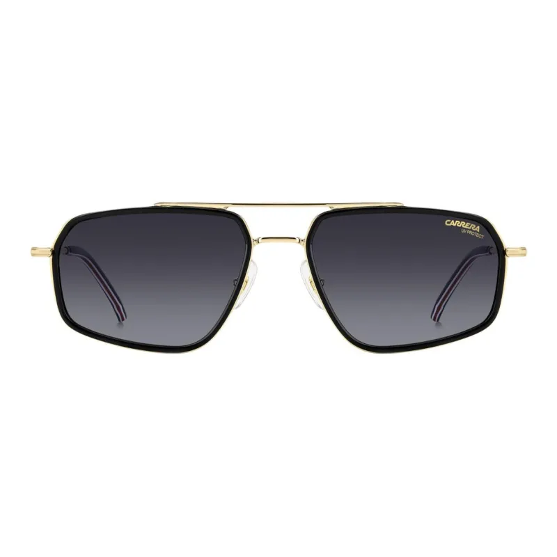 CARRERA Metal Injection Molded Polyamide Aviator Sunglasses Men's Gold-1