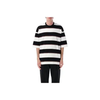 COMME Des GARCONS HOMME PLUS T Shirt Men's Black White