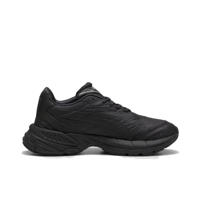 PUMA Velophasis Abrasion Resistant Low Top Casual Shoes Unisex Black-1