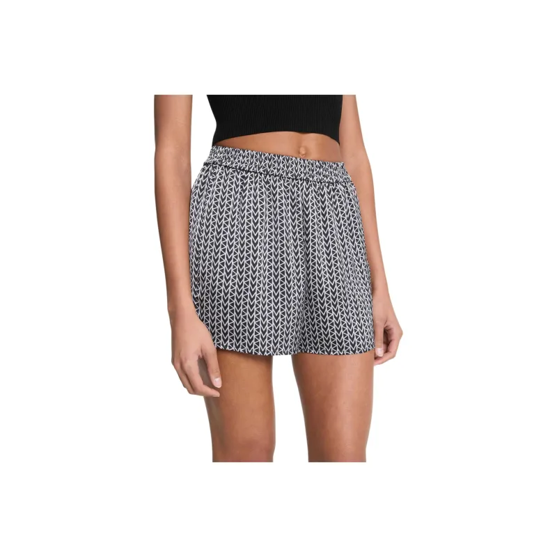 MICHAEL KORS Casual Shorts Women's Gray Black-0