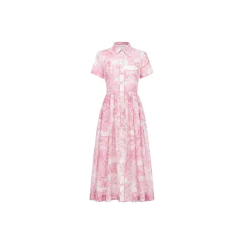 DIOR Short Sleeved Dress Women's