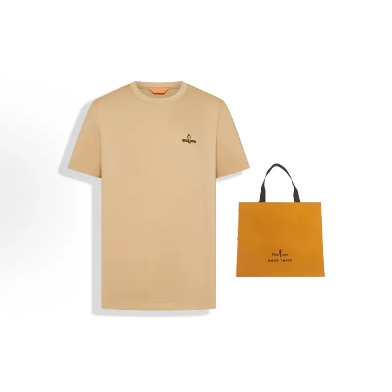 Biyin Leufen Ice Comfort Cotton Collection Summer Upgraded T Shirt Men's-16