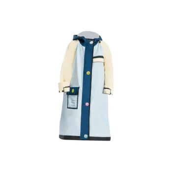 RAINFREEM Kids' Raincoat With Backpack Attachment