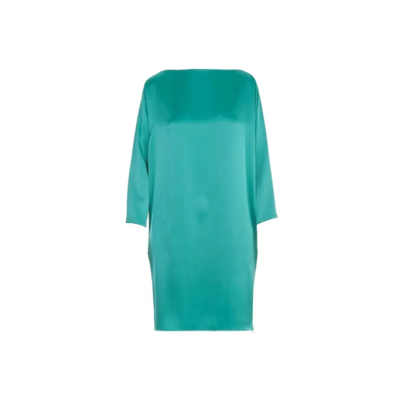 Gianluca Capannolo Long Sleeved Dress Women's Green-0