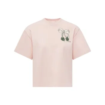 Moncler T Shirts Women's Light Pink