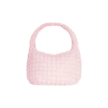 COS Polyester Cloud Bag, One Shoulder Handbag Regular Women's Pink