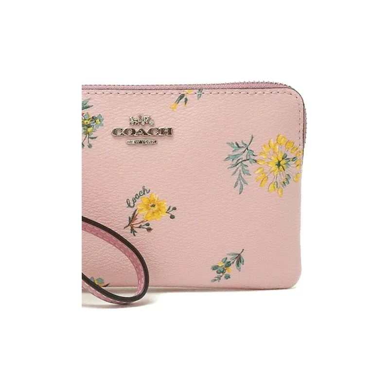 COACH Corner Zip Clutches-3