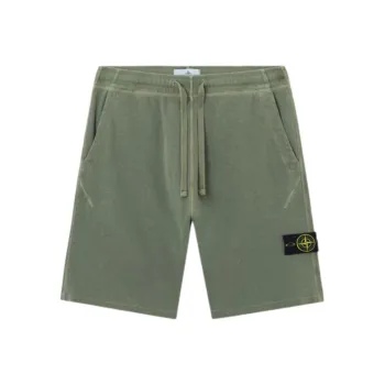 STONE ISLAND Casual Shorts Men's Green