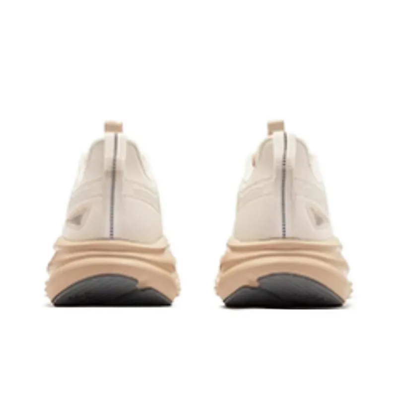 361° Anti Slip Wear Resistant Low Top Casual Running Shoes Men's Lotus Seed White Apricot Tea Brown-2