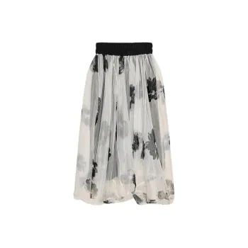 ZARA Sleeveless Dresses Women's Raw White/Black