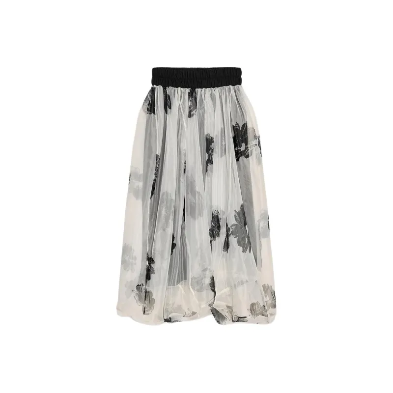ZARA Sleeveless Dresses Women's Raw White/Black-0