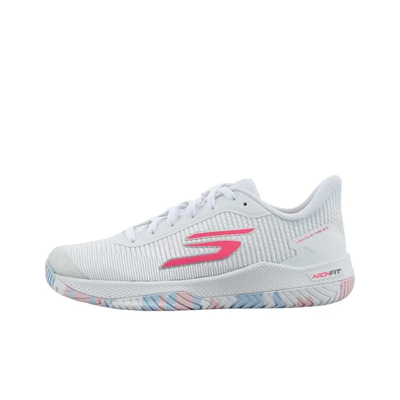 Skechers Viper Court Pro 2.0 Low Top Training Shoes Women's White-0