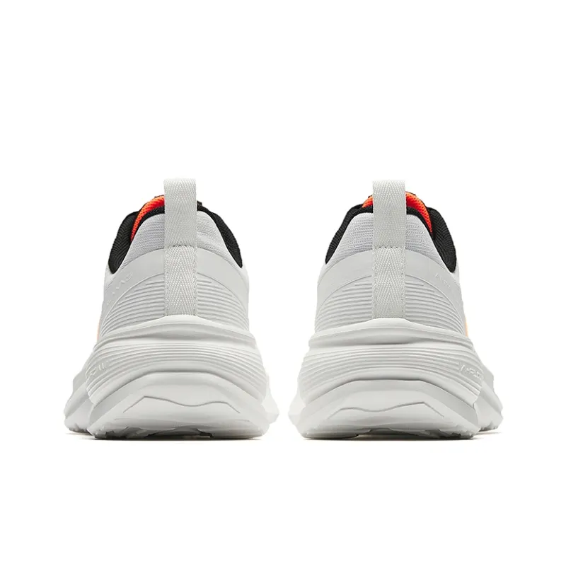 Anta Cushioning, Breathable, Slip Resistant Low Top Training Sprint City Commute Running Shoes Men's White-3