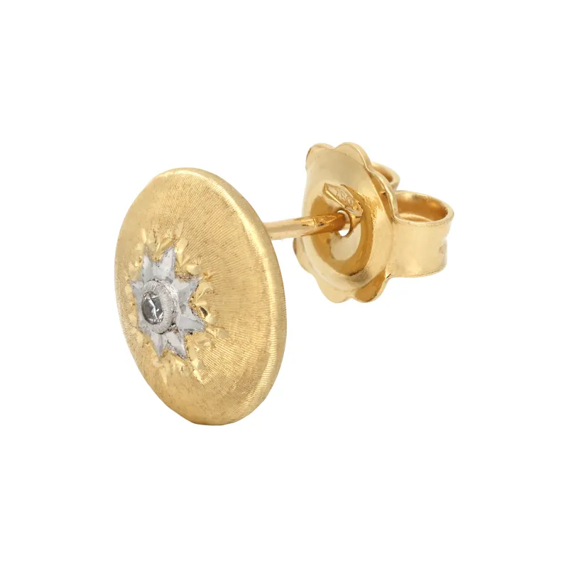 BUCCELLATI White Gold, Diamond Earrings Women's Gold-2
