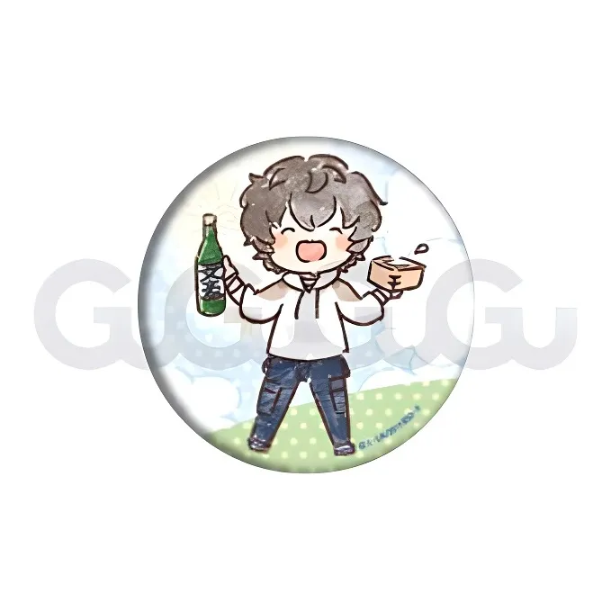 GuGuGuGu A3 Bungo Stray Dogs, Graffiti Style, Summer Barbecue Ver. Badges-1
