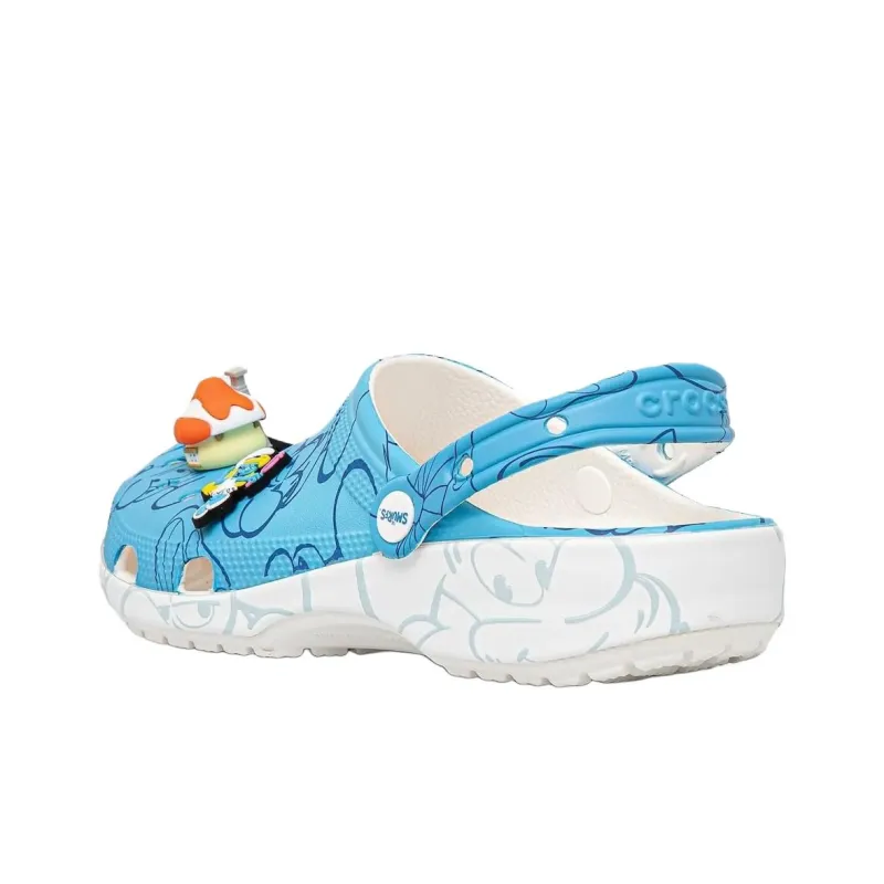 Crocs Classic Smurfs Clog Clogs Unisex Blue-2