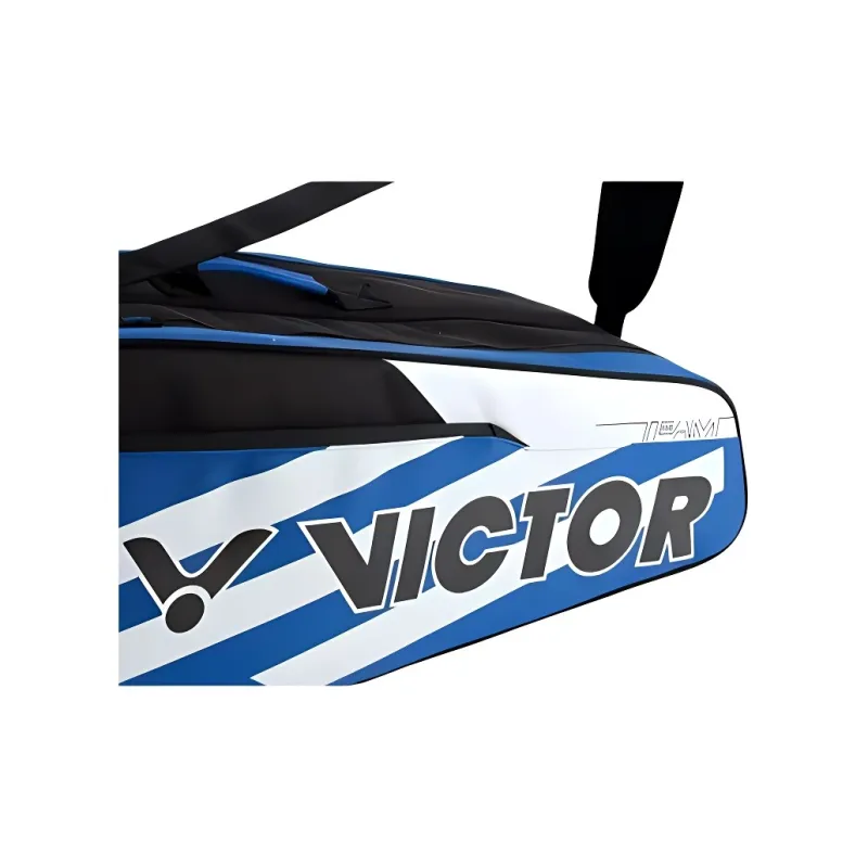 VICTOR Club Series Polyester Handheld Storage Bag Unisex Nautical Blue With Black Accents-2