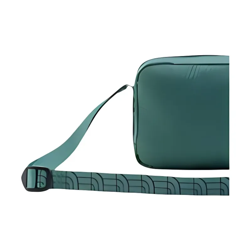 THE NORTH FACE Fabric With Nylon Crossbody Bag, Shoulder Bag Unisex Duck Green-4