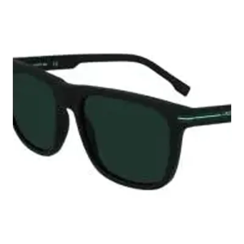 LACOSTE Square Sunglasses Men's Black-1