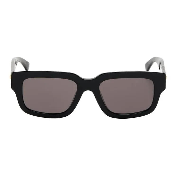 Bottega Veneta Acetate Square Sunglasses Women's Black-0