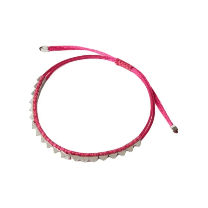 Valentino Metal Bracelets Men's Pink-1
