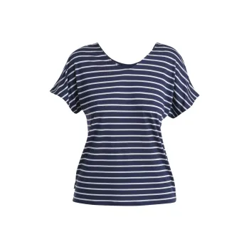 Icebreaker T Shirts Women's Marine Blue