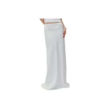 REFORMATION Bella Linen Skirt Casual Long Skirt Women's