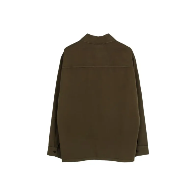 Lemaire Shirt Men's Dark Tobacco-1