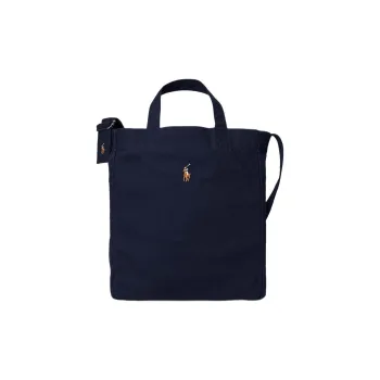Polo Ralph Lauren Cotton Tote Bag, Shopping Bag, Shoulder Bag, Handbag Tubas Men's Marine Blue