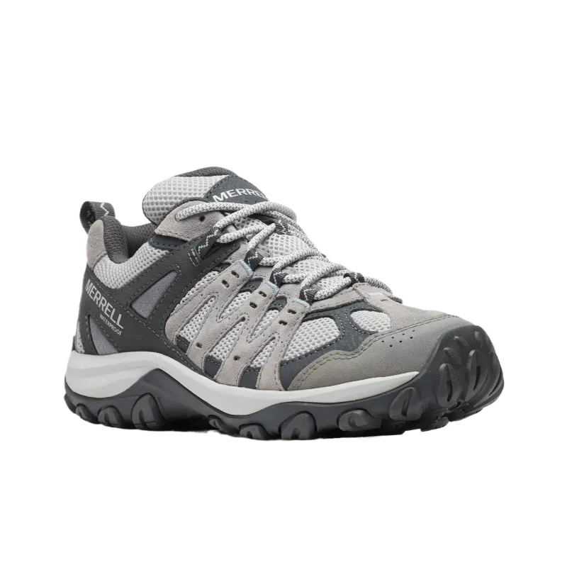 MERRELL Accentor 3 Waterproof Low Top Hiking Shoes Women's Gray-3