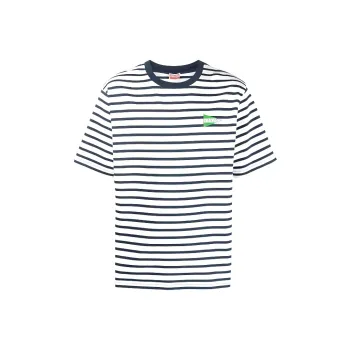KENZO Striped Logo print T shirt