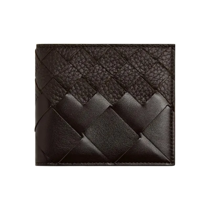 Bottega Veneta Leather Wallet Men's Brown-0