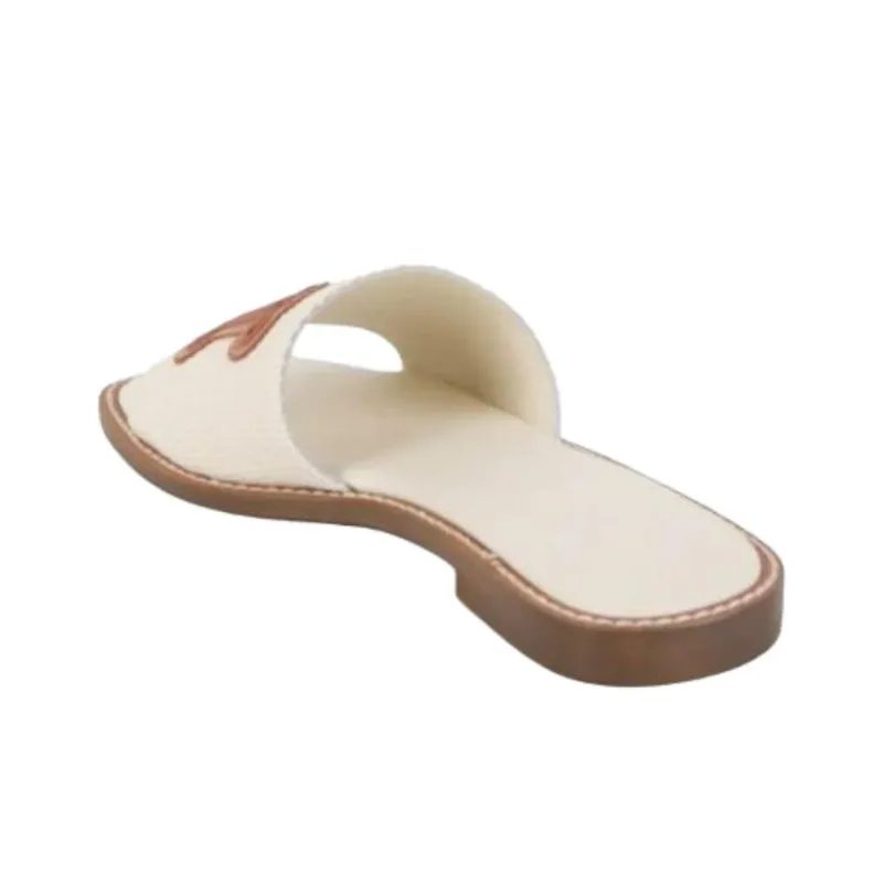 MaxMara Slide Slippers Women's White-3