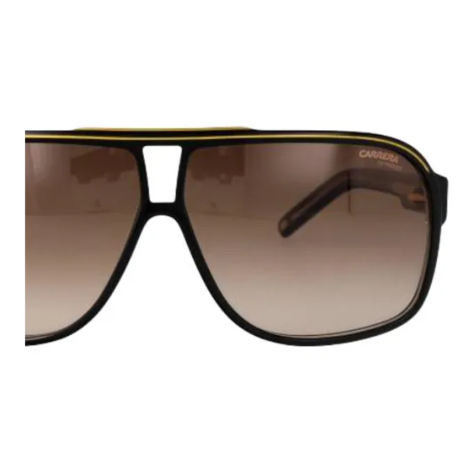 CARRERA Injection Molded Polyamide Metal Aviator Sunglasses Men's Black-2